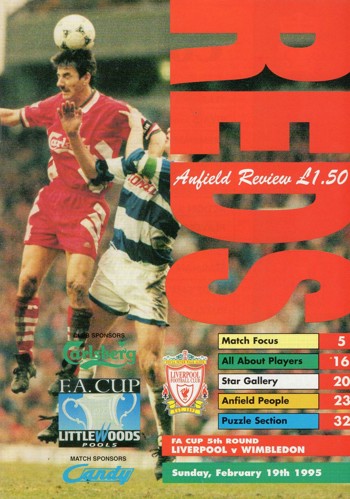 Match programme